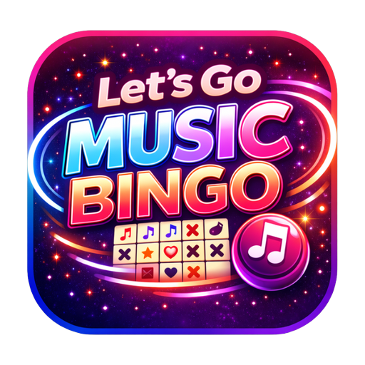 Let's Go Music Bingo - Name that tune meets bingo