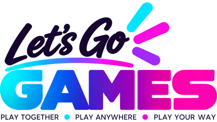 Let's Go Games Wordmark