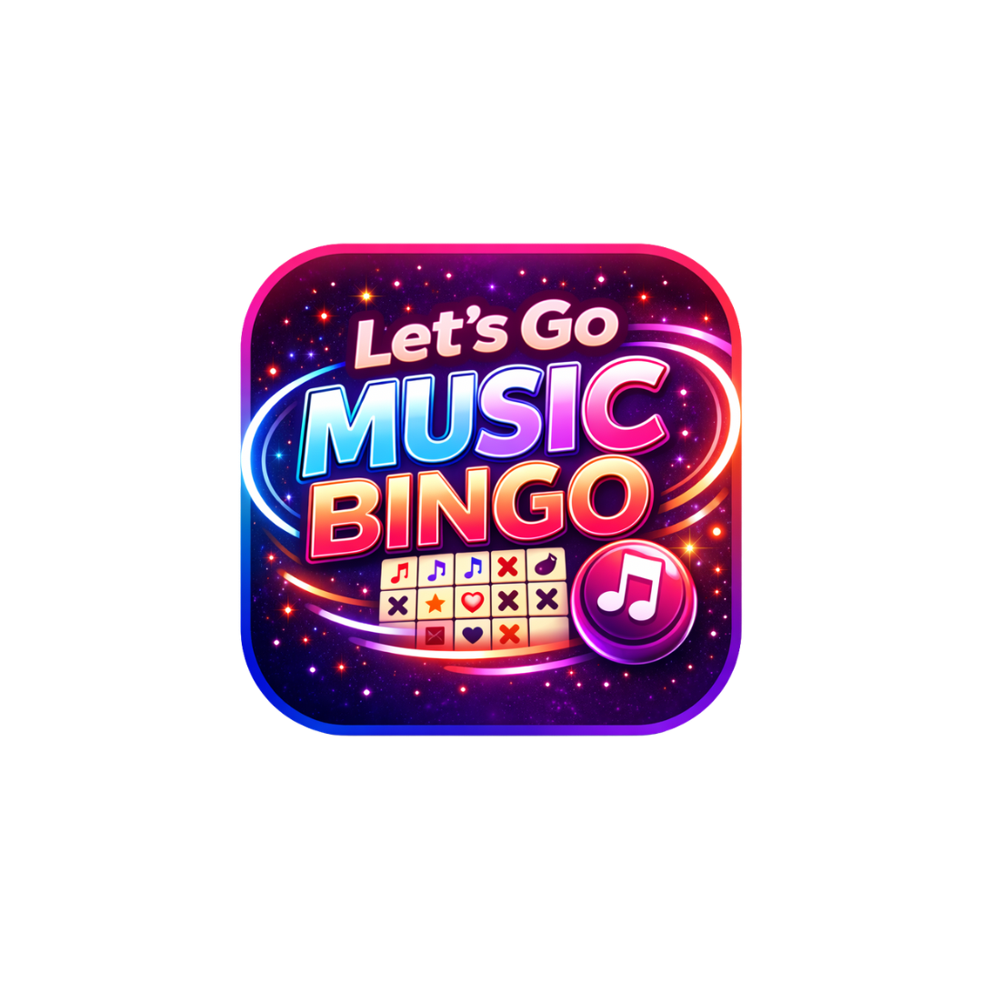Let's Go Music Bingo - Name that tune meets bingo